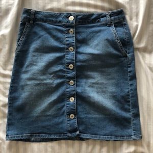 SOLD Artisan NY denim skirt
